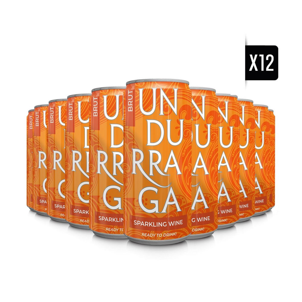 Pack Espumante 12x Undurraga Brut RTD 250cc