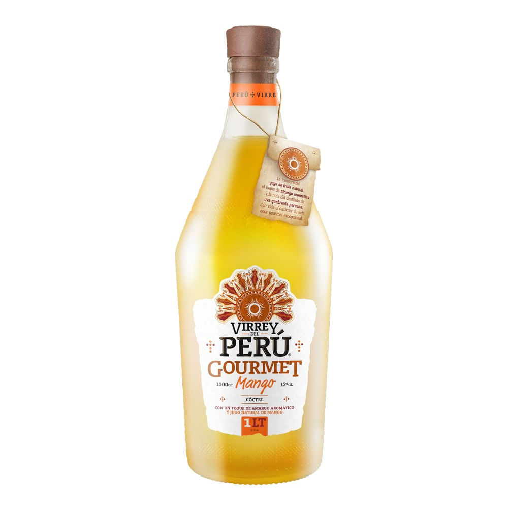 Pisco Sour Virrey del Perú Gourmet Mango 1000cc