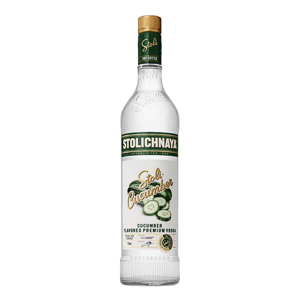 Vodka Stolichnaya Pepino 750cc