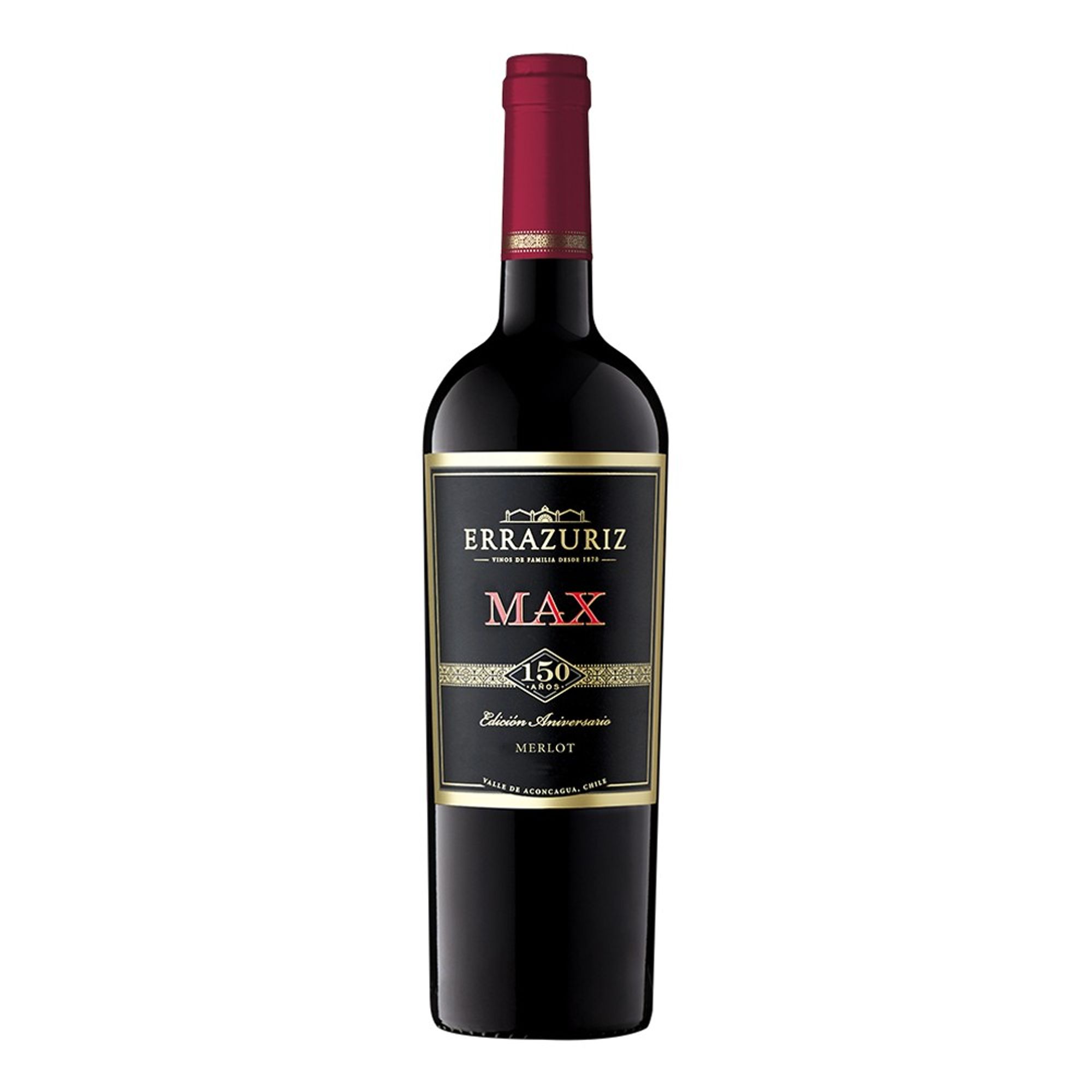 Vino Errázuriz Max Merlot 750cc