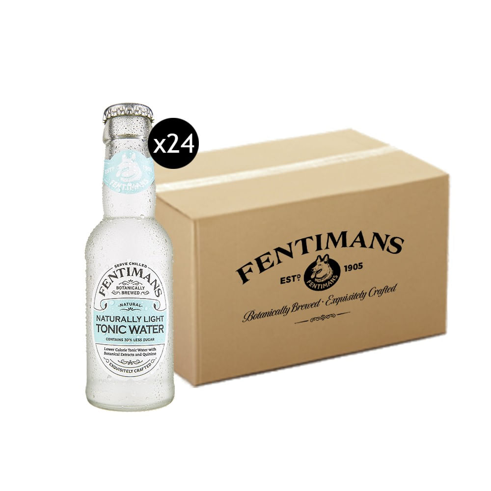 Pack Agua Tónica 24x Fentimans Light Tonic Water 200cc