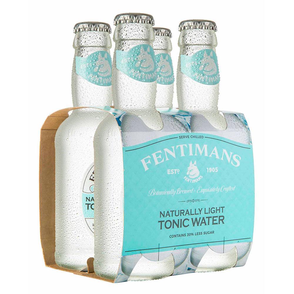 4x Fentimans Light Tonic Water 200cc