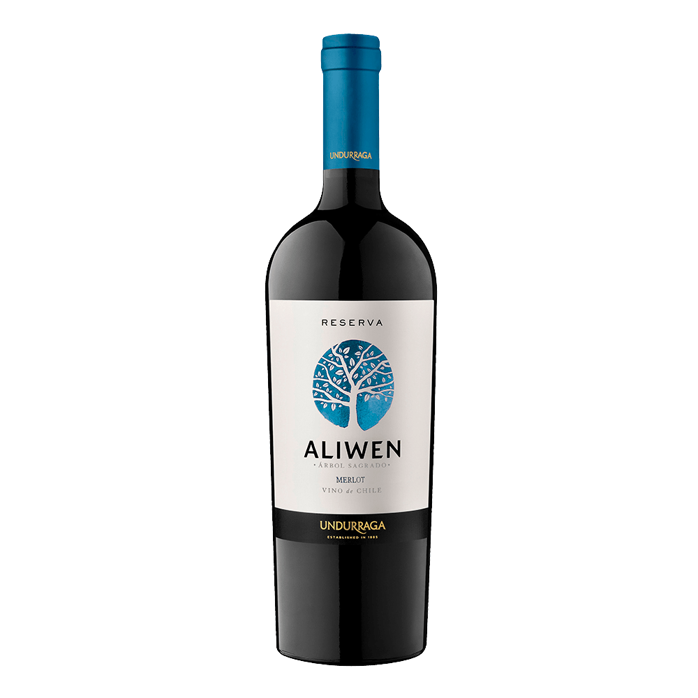 Vino Undurraga Aliwen Merlot 750cc