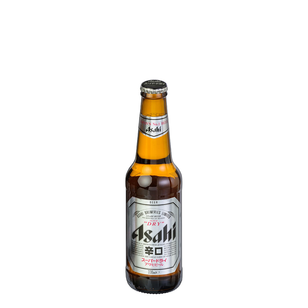 Pack 24x Cerveza Asahi Lager 330cc