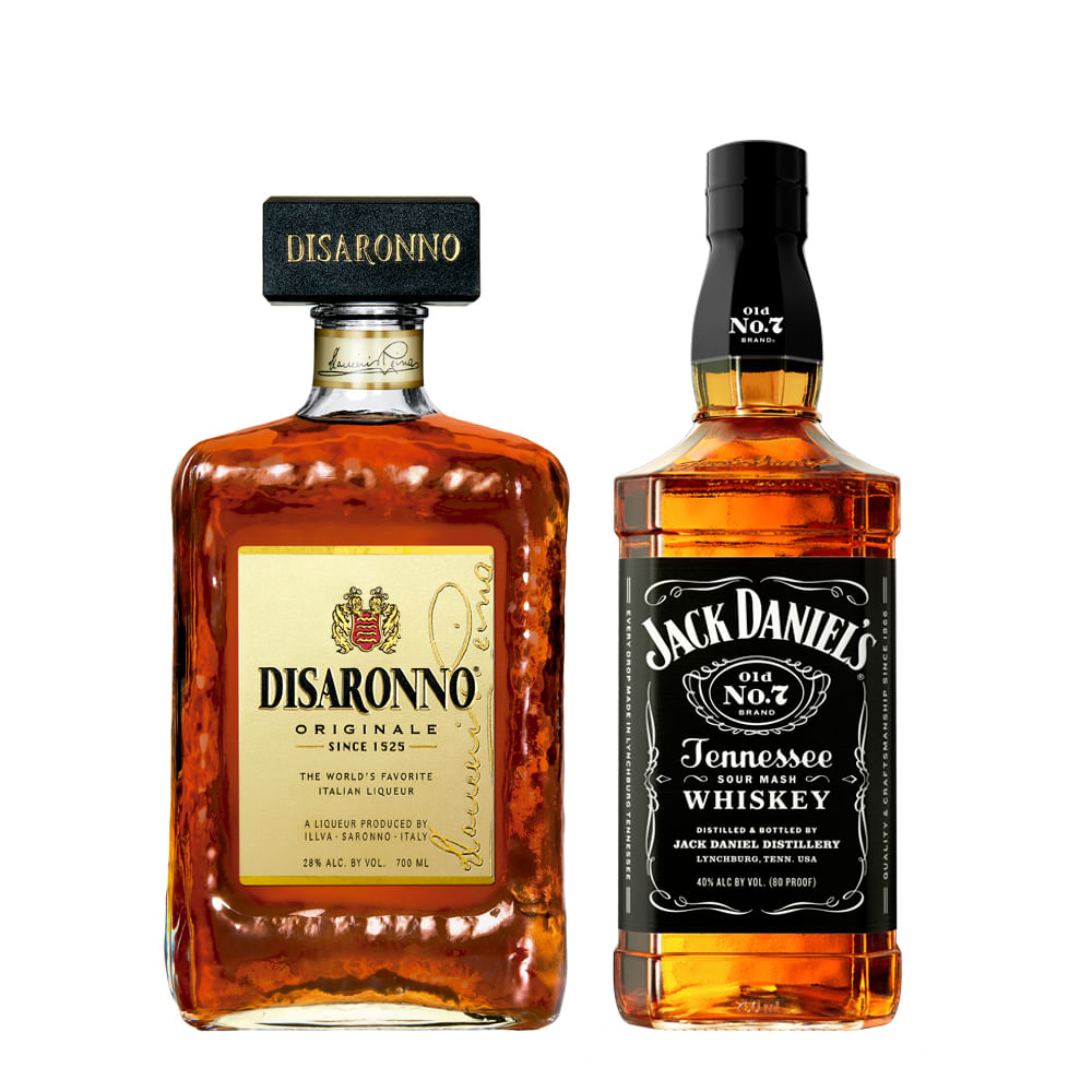 Pack Godfather Premium: Jack Daniels N7 + Disaronno Amaretto