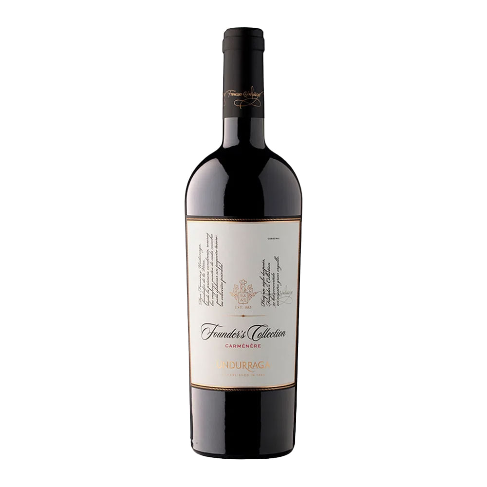 Vino Undurraga Founder's Collection Carmenere 750cc