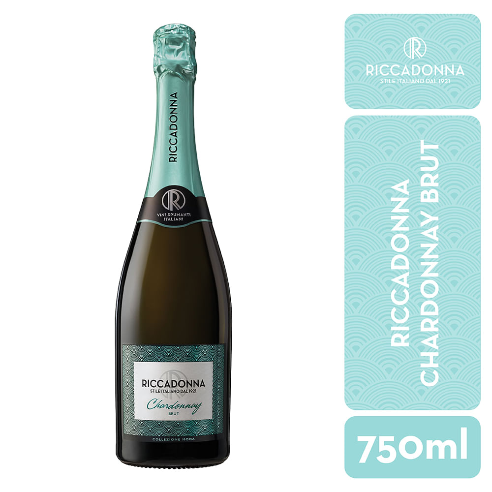 Espumante Riccadonna Chardonnay Brut 750cc