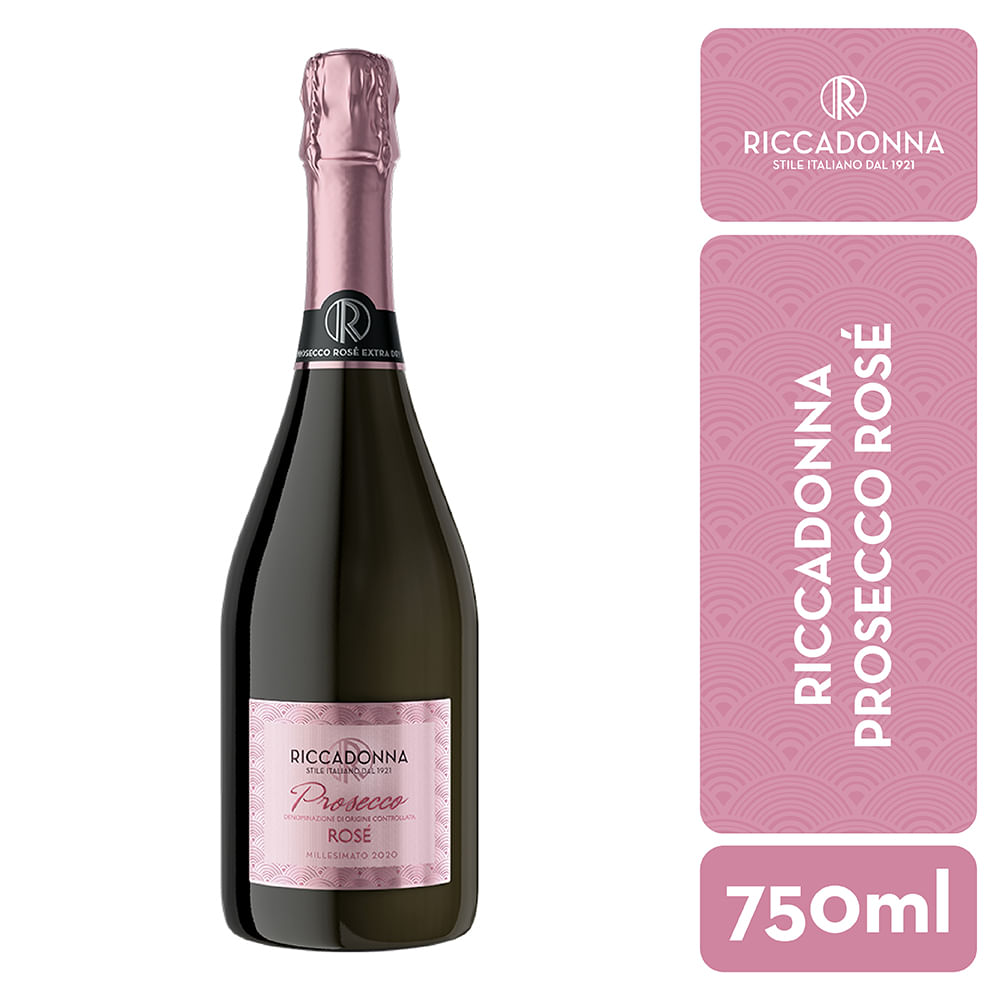 Espumante Riccadonna Prosecco Rosé 750cc