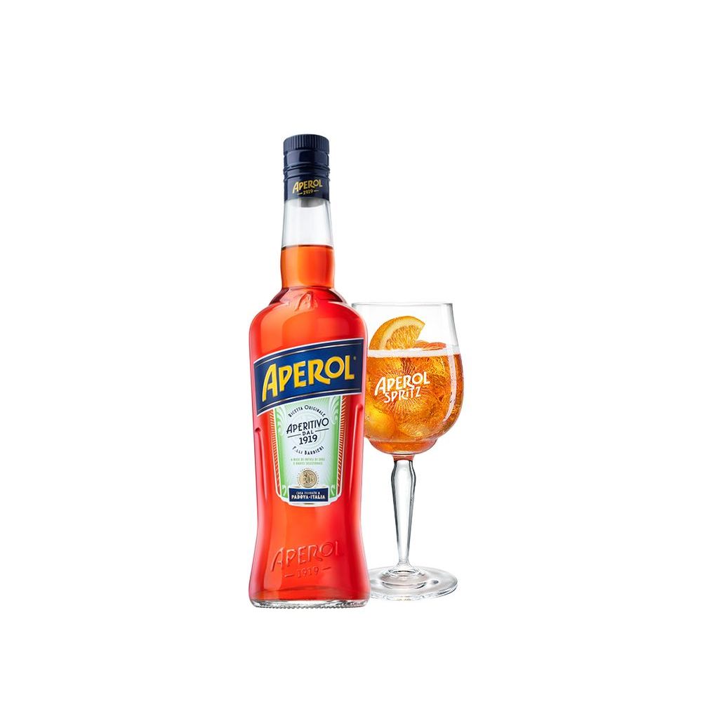 Pack Licor Aperol 750cc + Copa Aperol