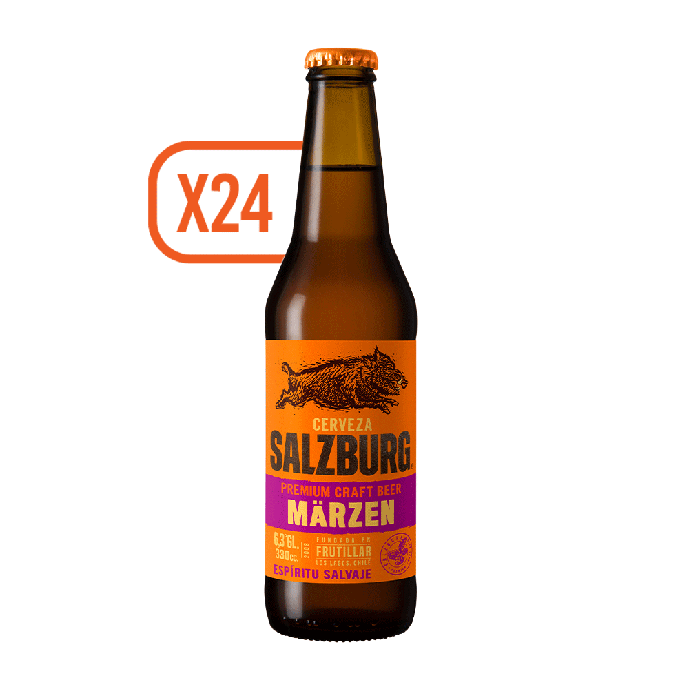 Pack 24x Cerveza Salzburg Marzen 330cc