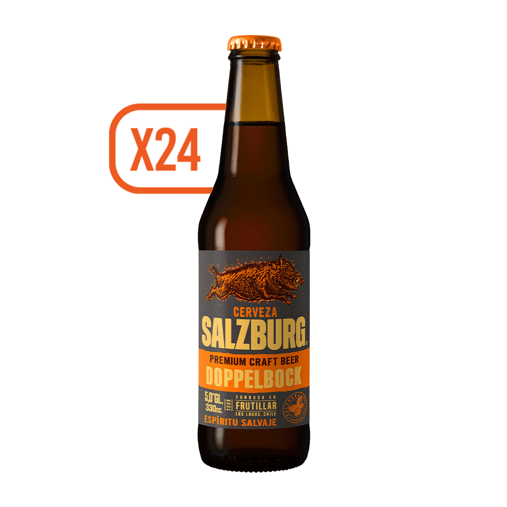 Pack 24x Cerveza Salzburg Doppelbock 330cc