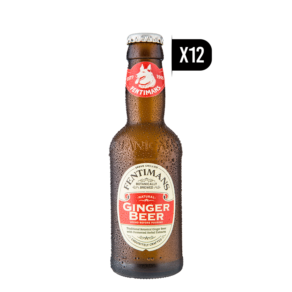 12X Fentimans Ginger Beer 200cc