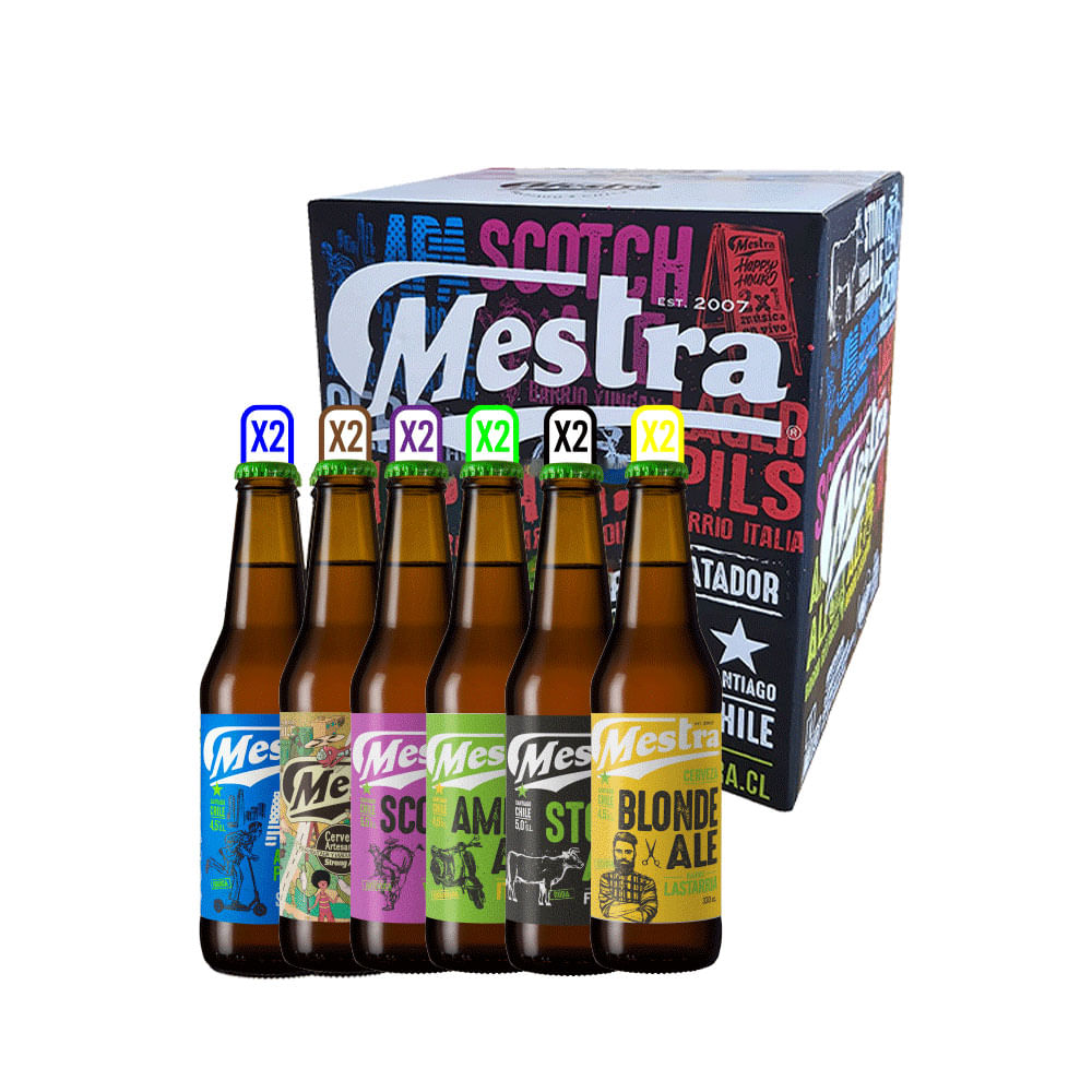 Pack Catador 12x Cervezas Mestra