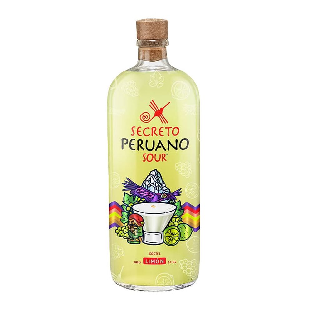 Pisco Sour Secreto Peruano Limon 700cc.