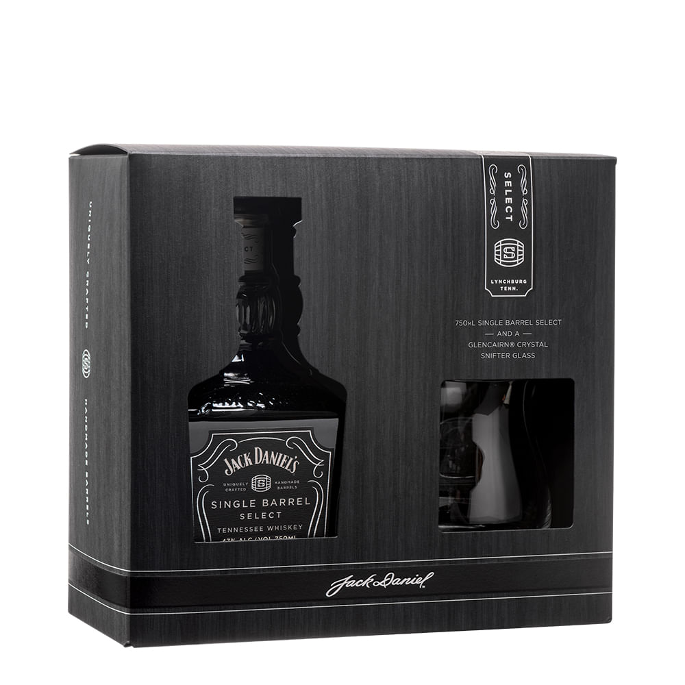 Pack Jack Daniels Single Barrel 47° 750cc + Copa Whiskey