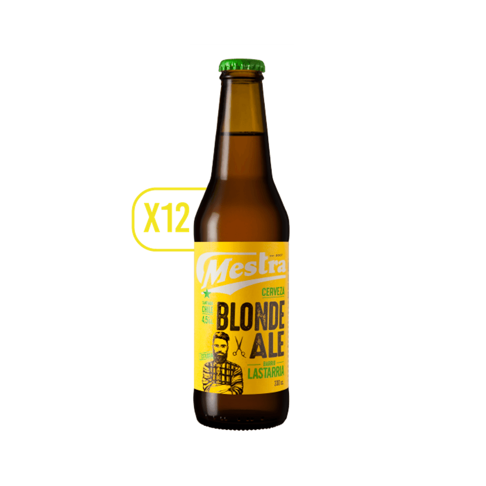 Pack 12x Cerveza Mestra Blonde Ale 330cc