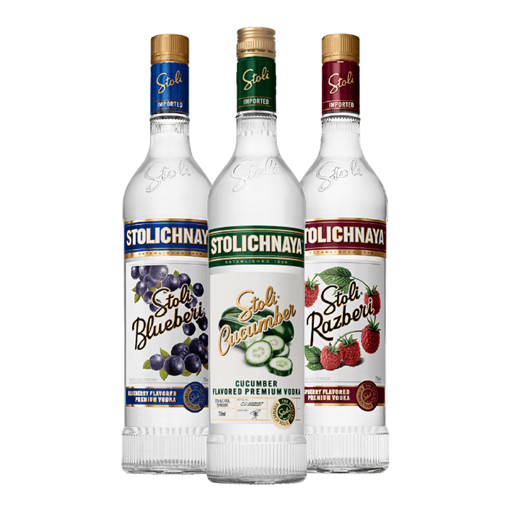 Pack Vodka Stolichnaya Sabores