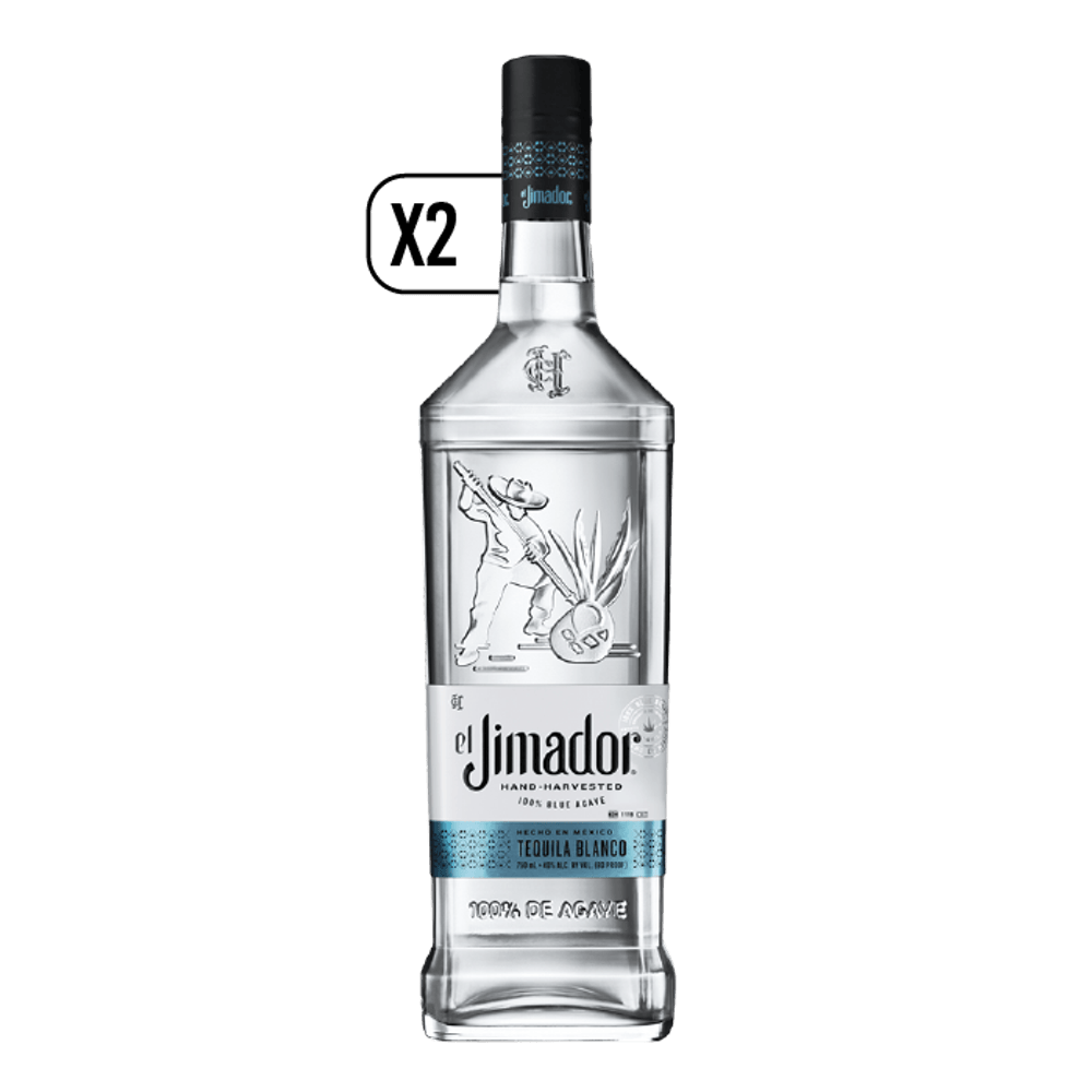 Pack Tequila Jimador Blanco 750cc