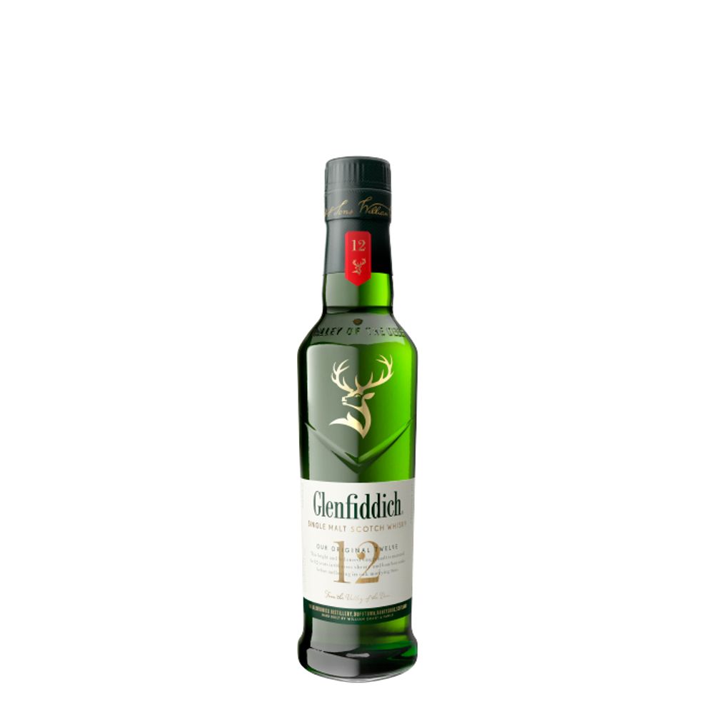 Whisky Glenfiddich 12 años 350cc