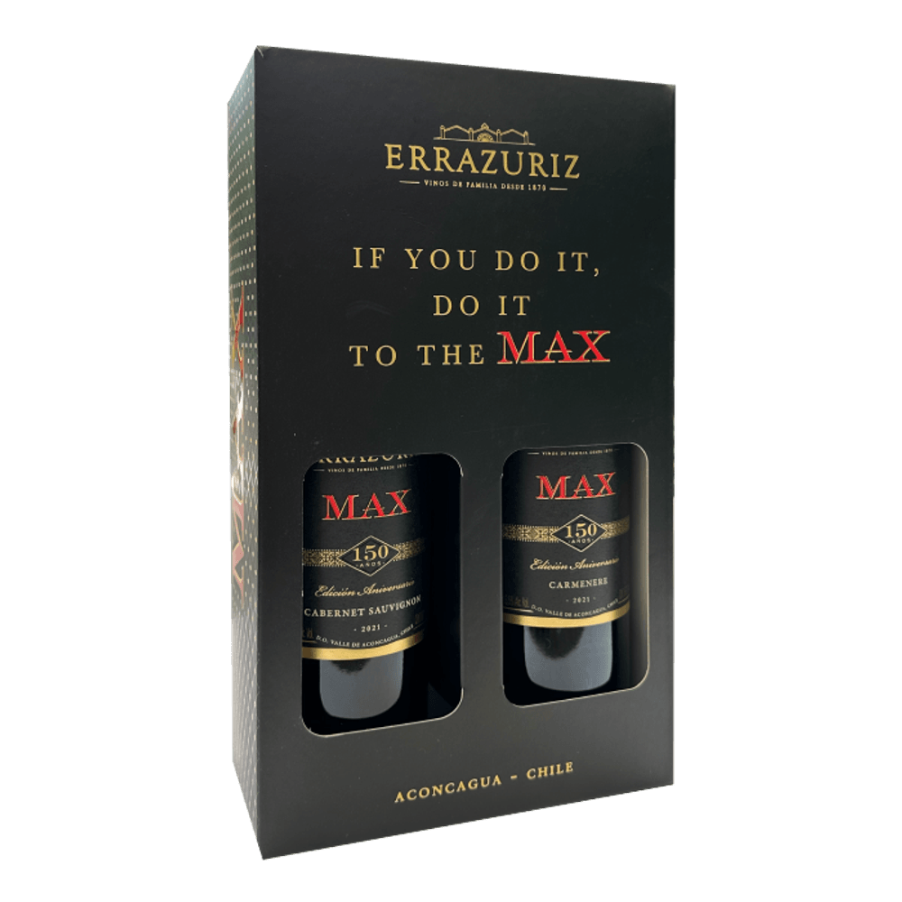 Vino Errazuriz Max Two Pack CM+CS
