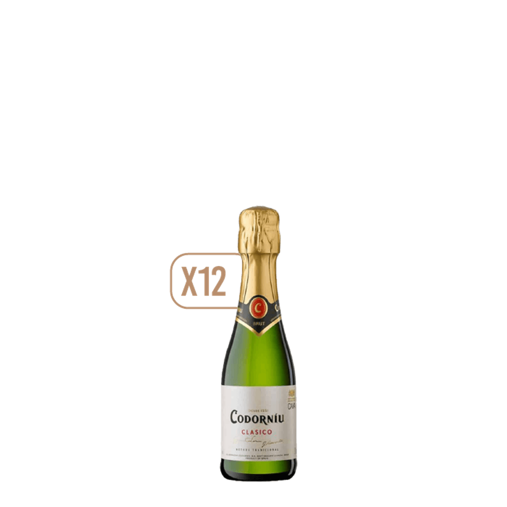 Pack 12x Espumante Codorniu Clasico Brut 200cc