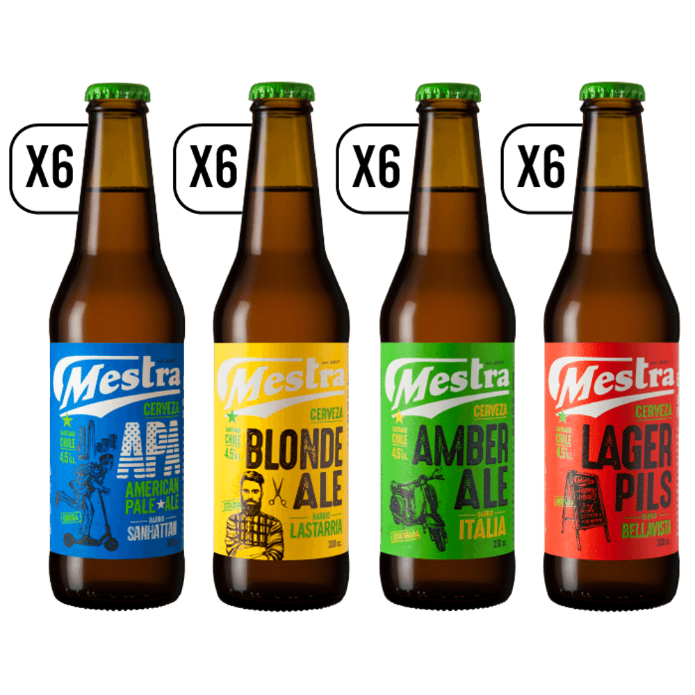 Pack Veraniego 24x Cervezas Mestra