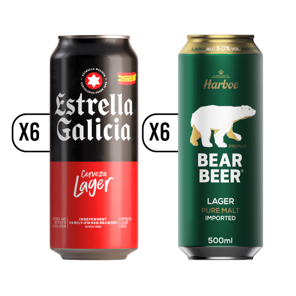 Pack Cerveza Dupla 12x 500cc