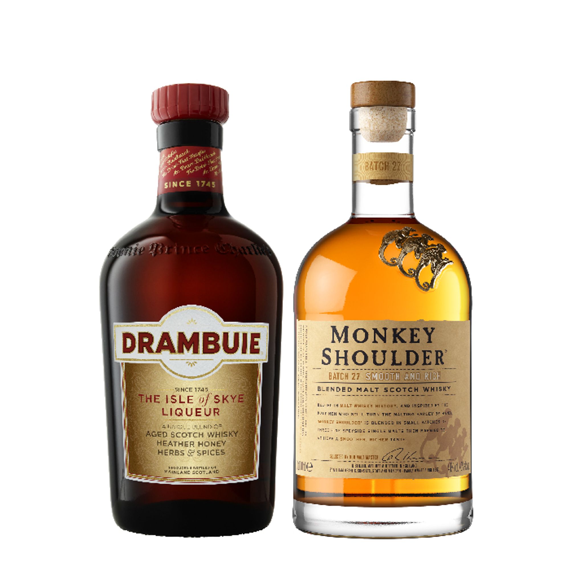 Pack Drambuie + Monkey Shoulder 750CC