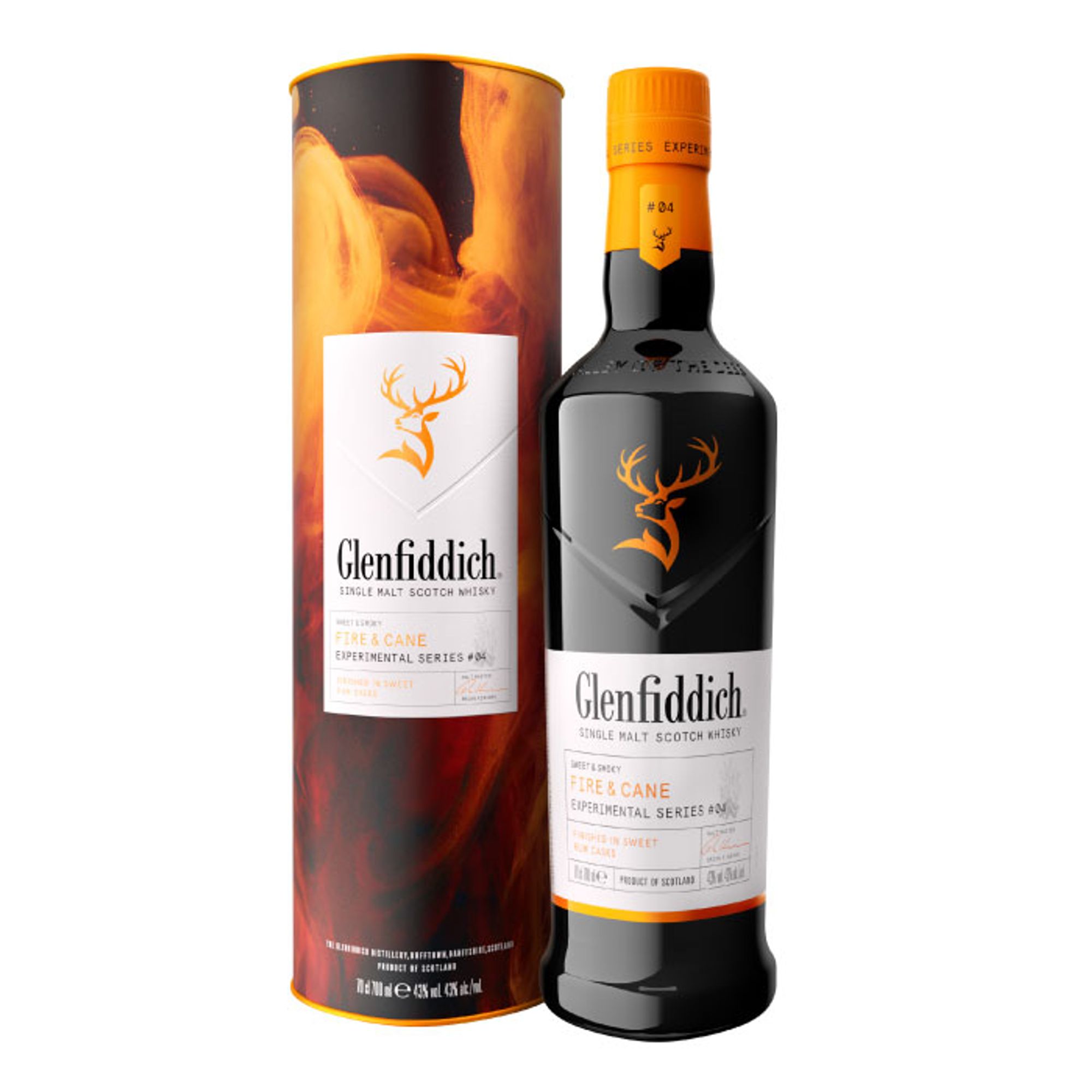 Glenfiddich Fire & Cane Single Malt con Sabor Único y Audaz