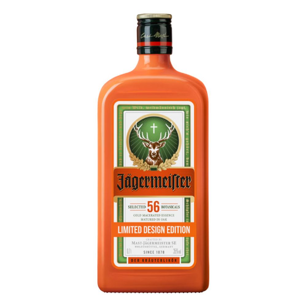 Jägermeister Pantone Culture Orange 700cc