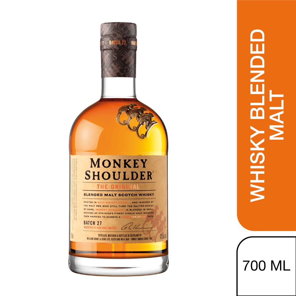 Whisky MONKEY SHOULDER BLENDED MALT 700CC