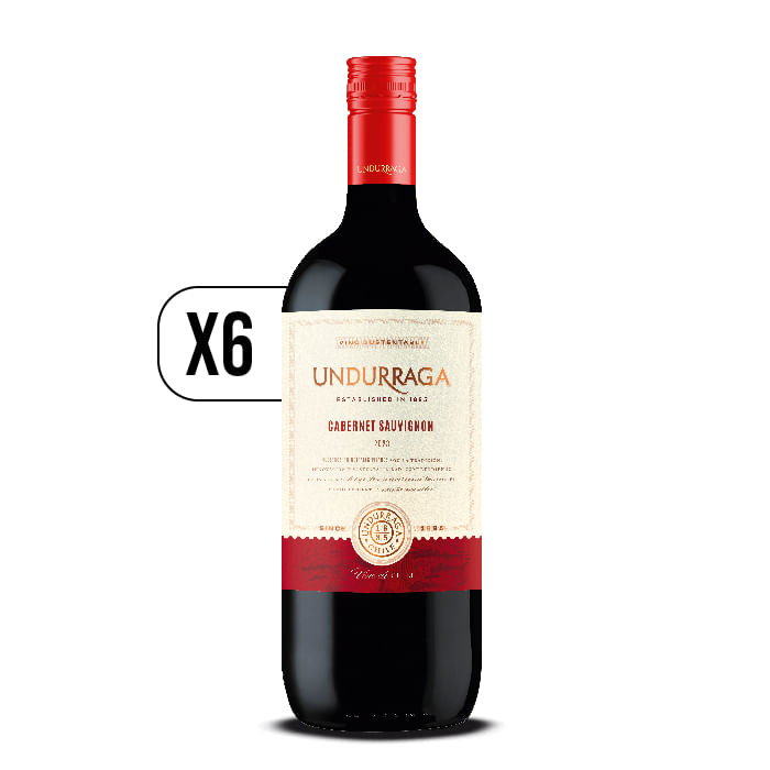 UNDURRAGA_1.5L_Cabernet_x6