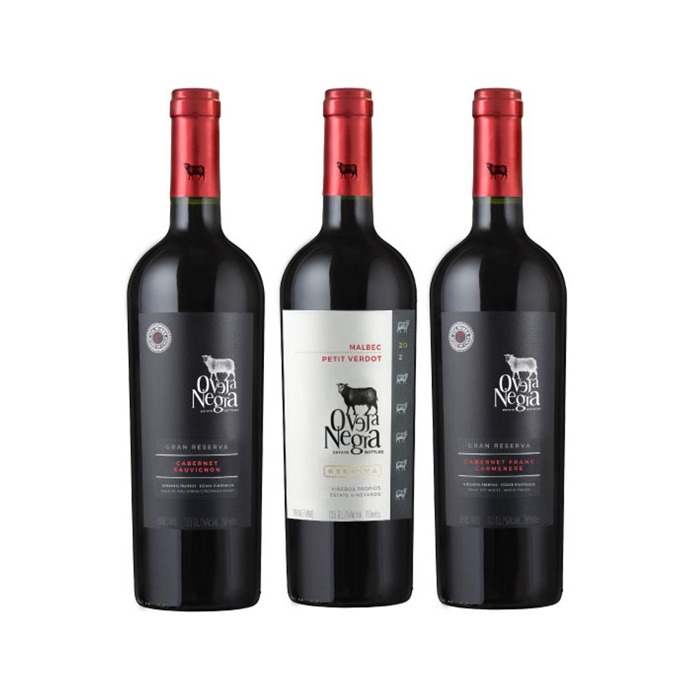 Pack Vino 3 Ovejas 750cc