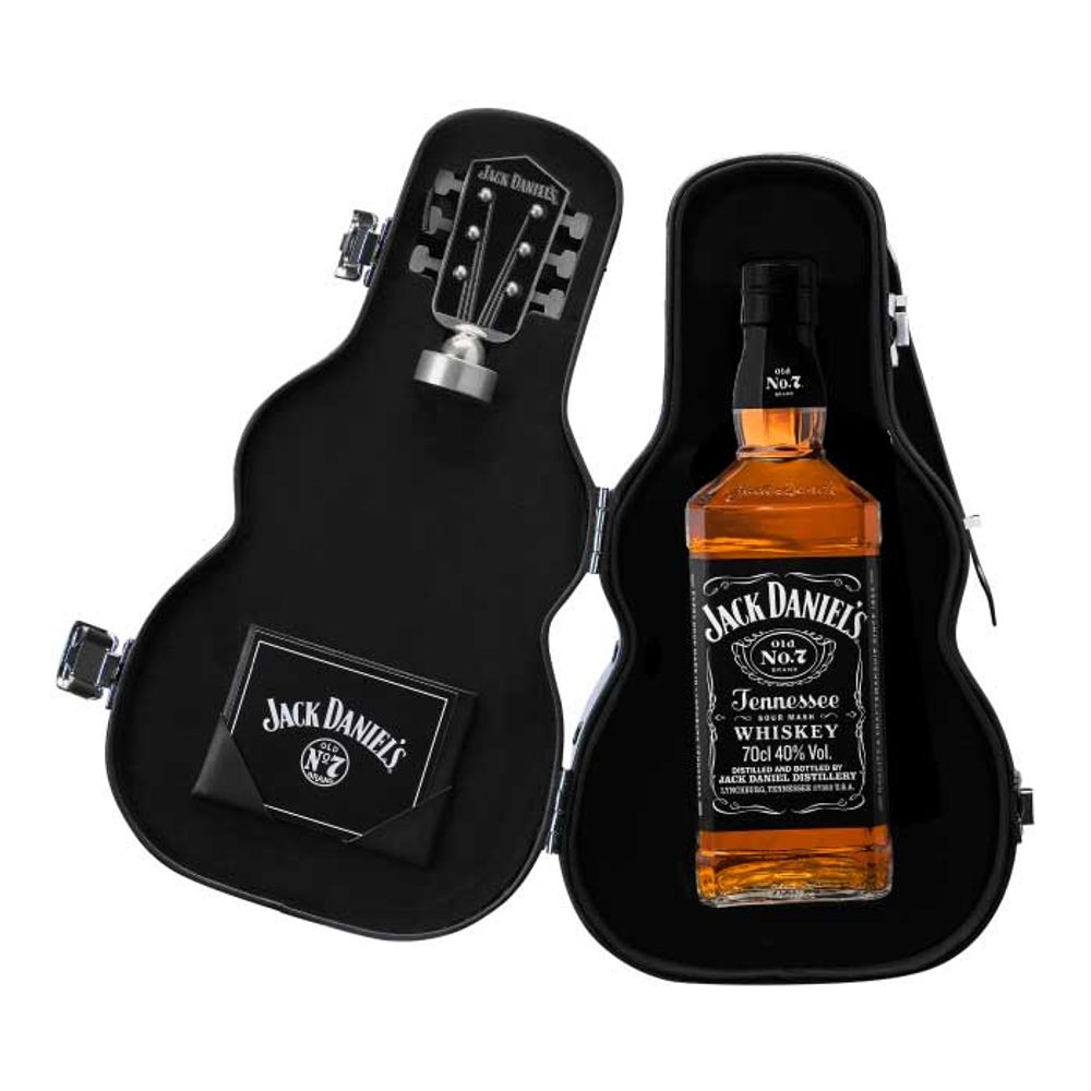 Pack Whiskey Jack Daniel´s Old N°7 750cc + Estuche Guitarra
