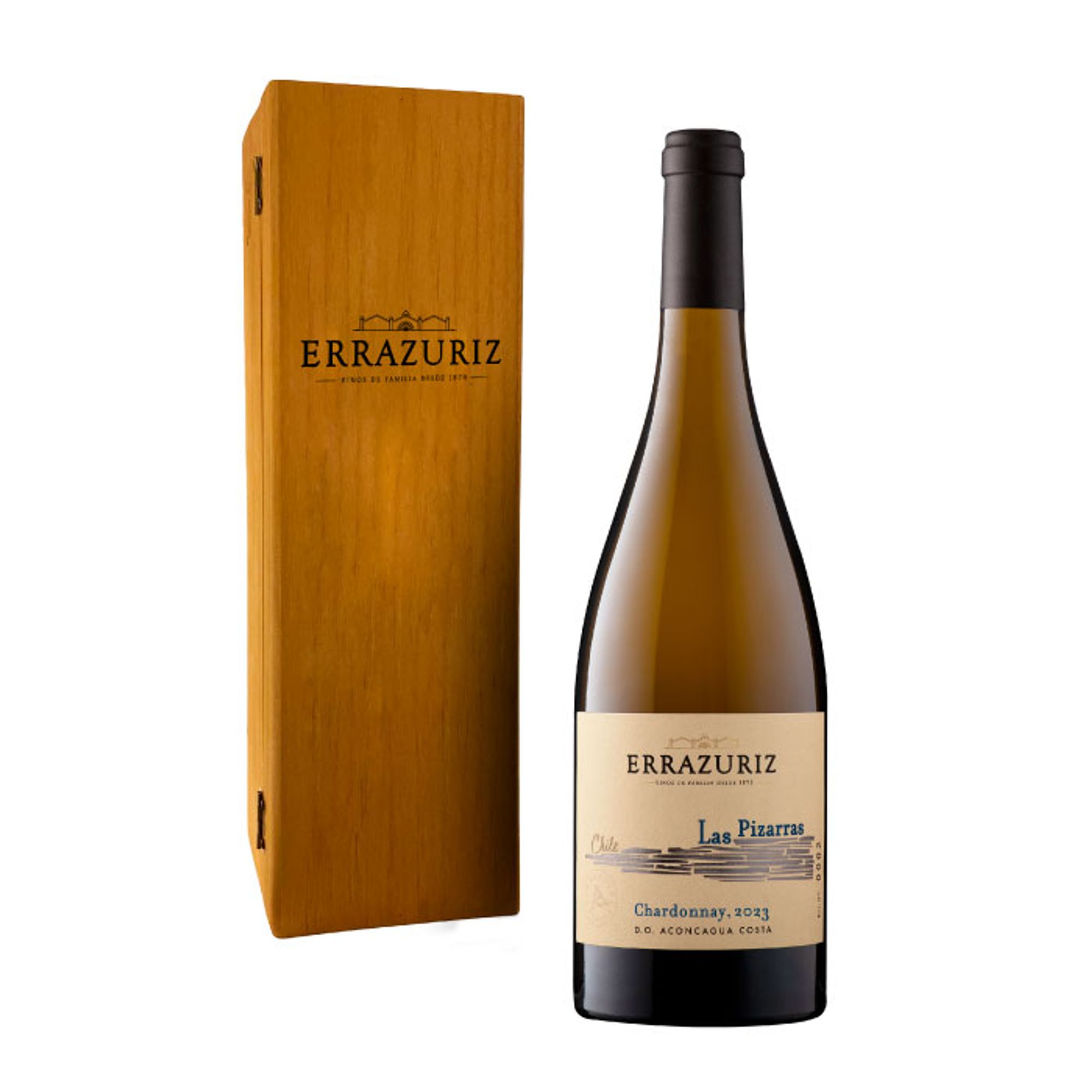 Vino Ícono Errazuriz Las Pizarras Chardonnay 2023 750cc