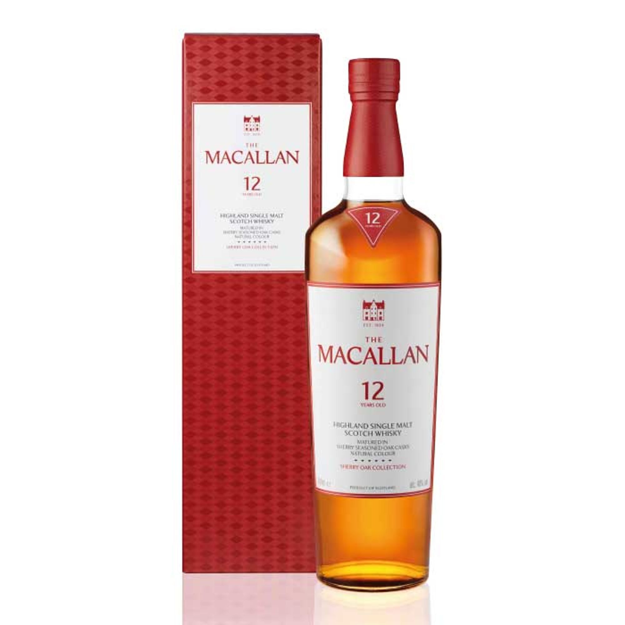 Whisky The Macallan Sherry Oak 12 Años 700cc