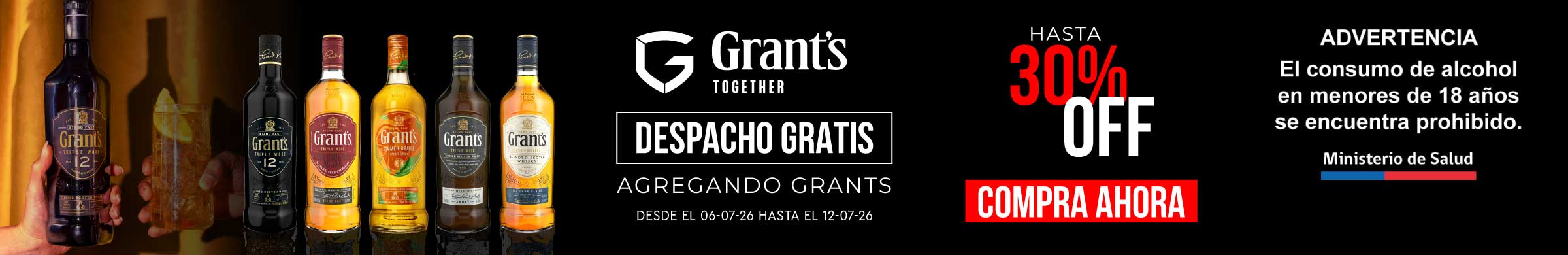 Grants hasta 30% OF
